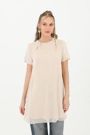 Puane Kadın Basic Uzun T-Shirt