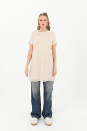 Puane Kadın Basic Uzun T-Shirt