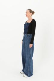 Soul Kadın Ribanalı Denim Bluz