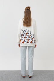 Soul Kadın Balık Nakışlı Sweatshirt