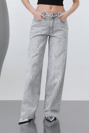 Soul Kadın Basic Bol Denim Pantolon