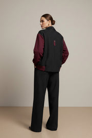 Soul Kadın Çizgili Oversize Ceket