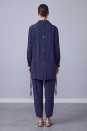 Garni Detaylı Bambu Karışımlı Takım