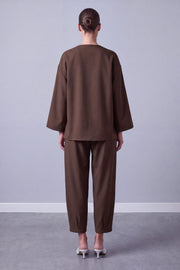 Kadın Lastik Detaylı İkili Takım