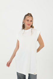 Soul Kadın Basic Kolsuz T-Shirt