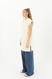 Soul Kadın Basic Kolsuz T-Shirt