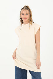 Soul Kadın Basic Kolsuz T-Shirt
