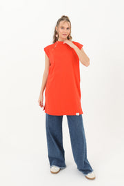 Soul Kadın Basic Kolsuz T-Shirt